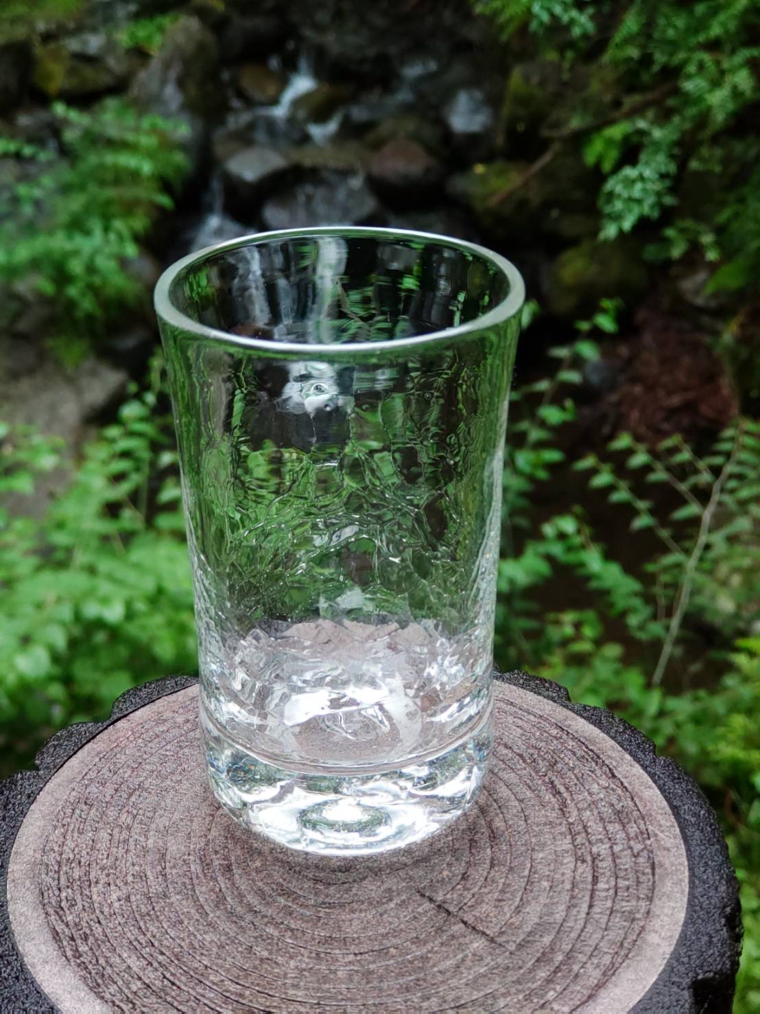 気泡入りのタンブラー